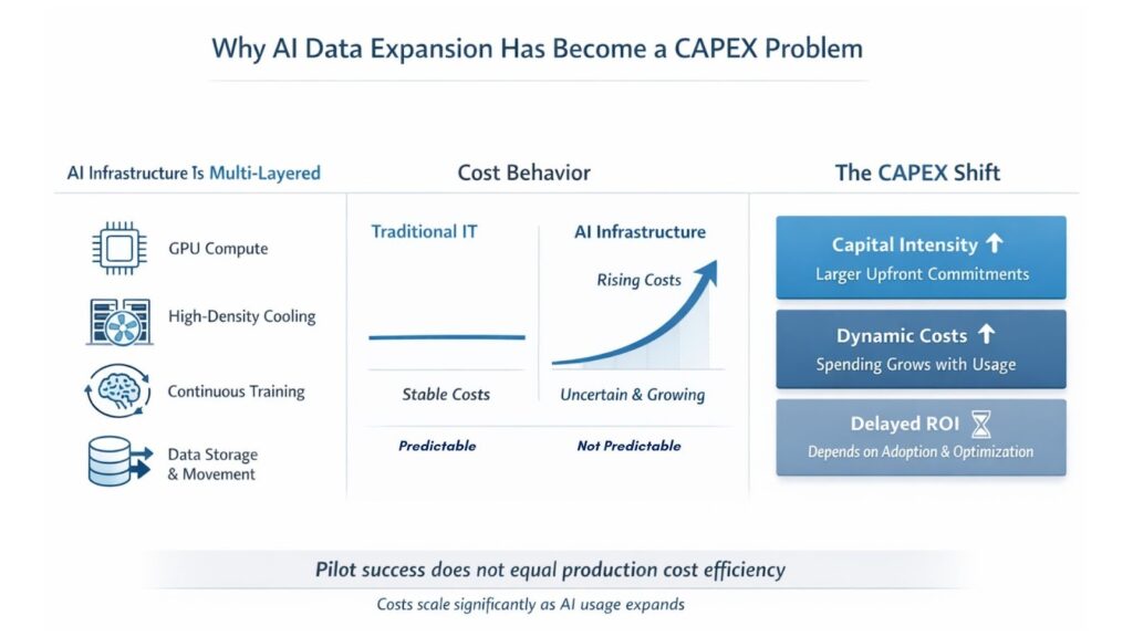 Why AI Data Expansion Has Become a CAPEX Problem