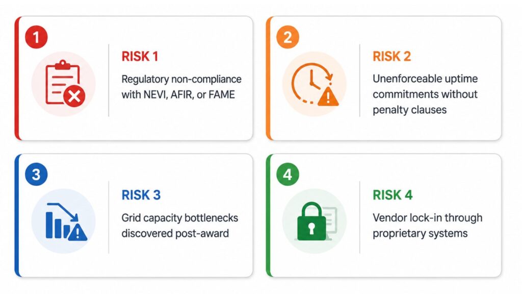 EV-Charging RFP Risk Overview