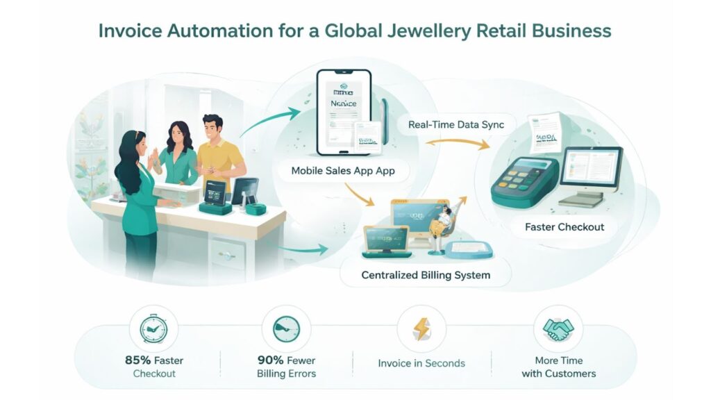 Invoice Automation for a Global Jewellery Retail Business