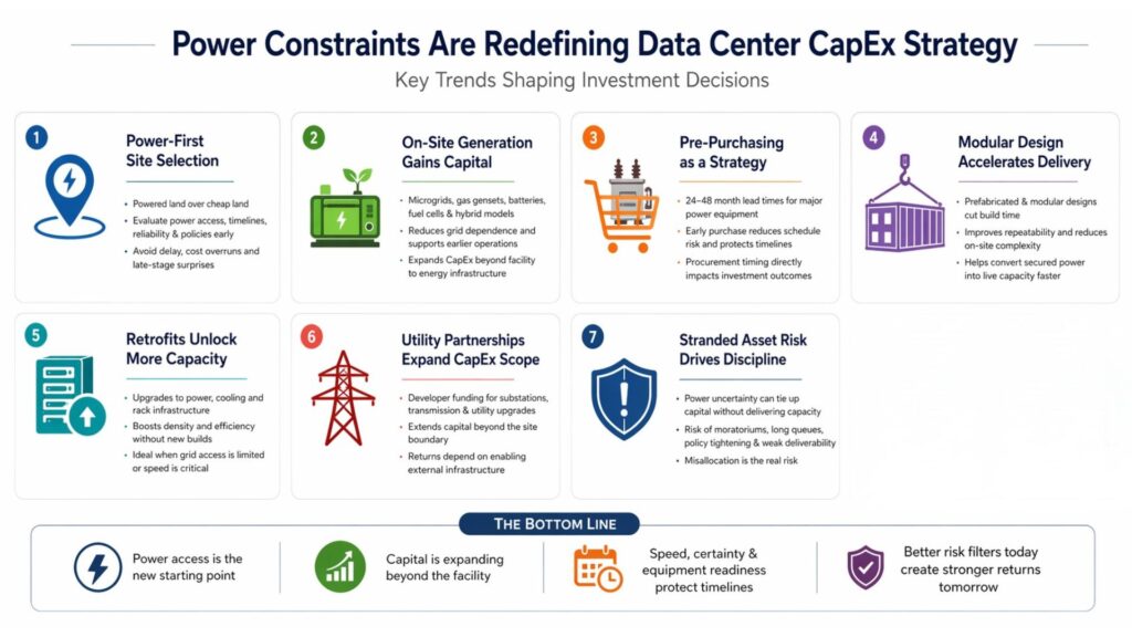 Key Trends Transforming Data Center CapEx Planning Amid Power Constraints