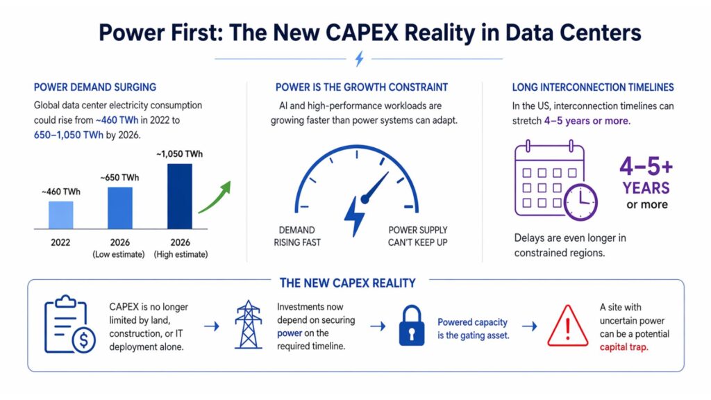 Power First: The New CapEx Reality in Data Centers