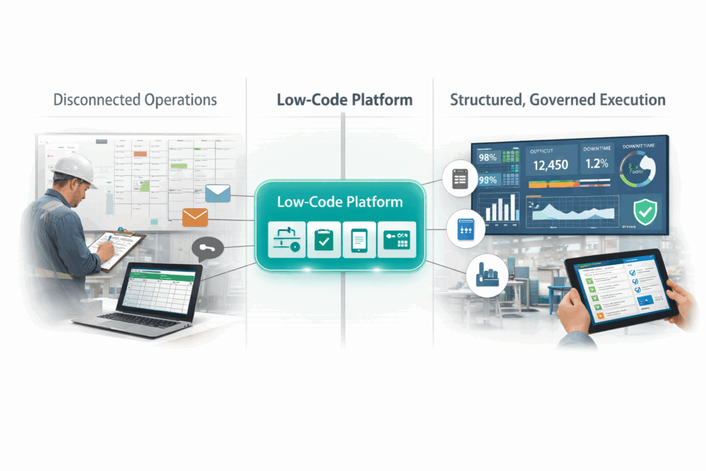 Why Low-Code Platforms Are Accelerating Digital Transformation in Manufacturing