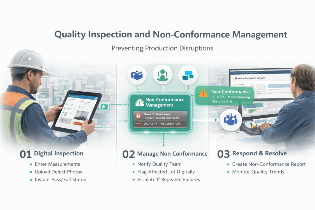 Quality Inspection and Non-Conformance Management
