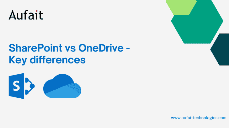 SharePoint vs OneDrive differences